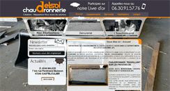 Desktop Screenshot of delsolchaudronnerie.com